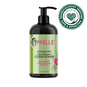 Mielle Organics Rosemary Mint Strengthening Conditioner with Biotin, 12 Ounce
